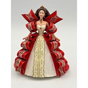 Hallmark Keepsake Collector Series Ornament Holiday Barbie 1997